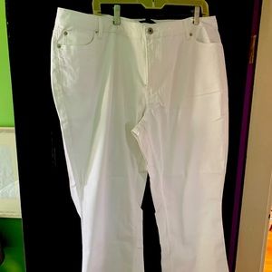 White denim Ellos jeans